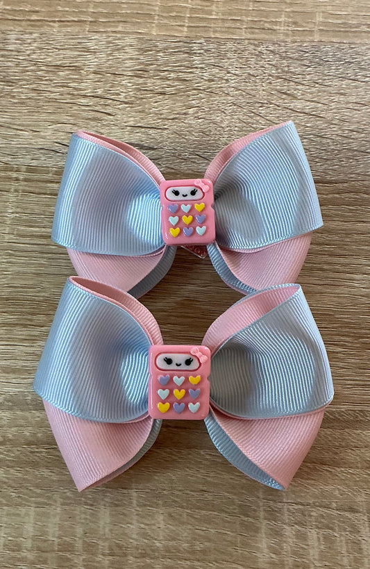 Calculator Pigtail Bows