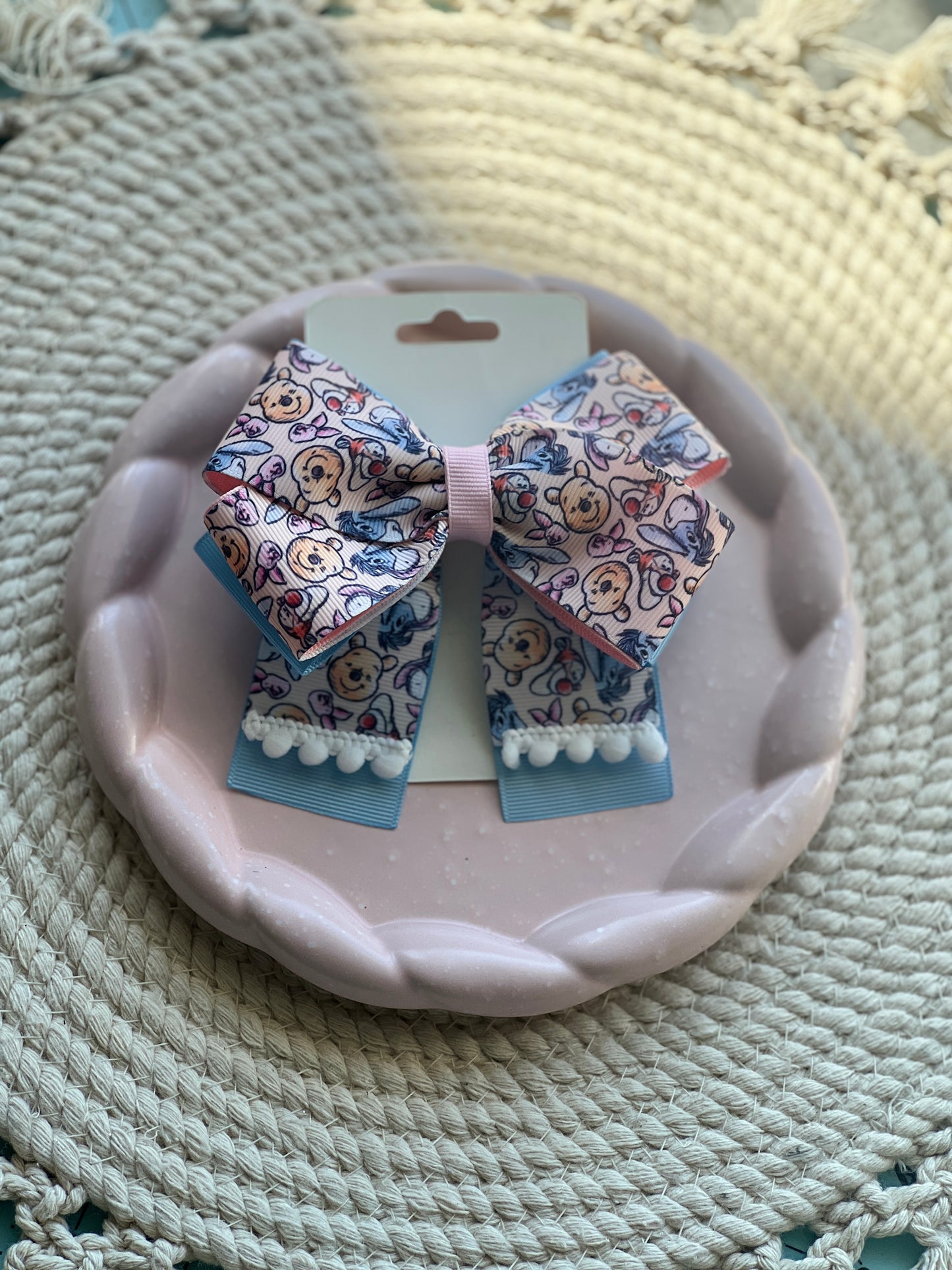 Winnie the Pooh Hair Bow