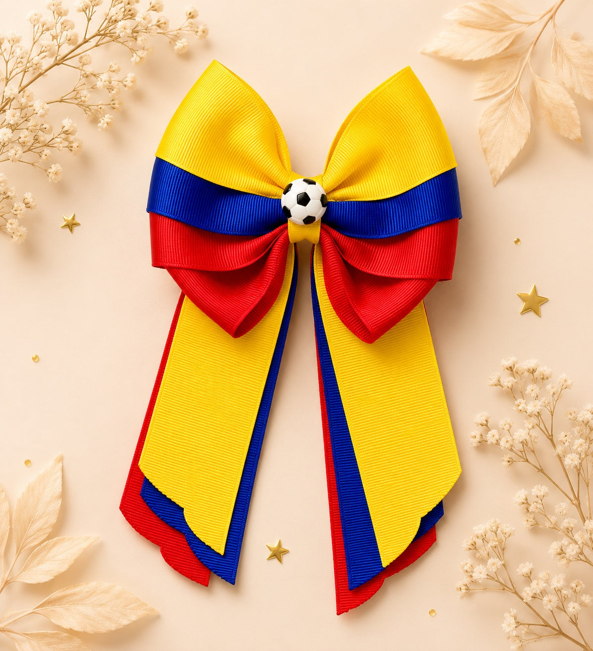 Colombia Hairbow with Tail